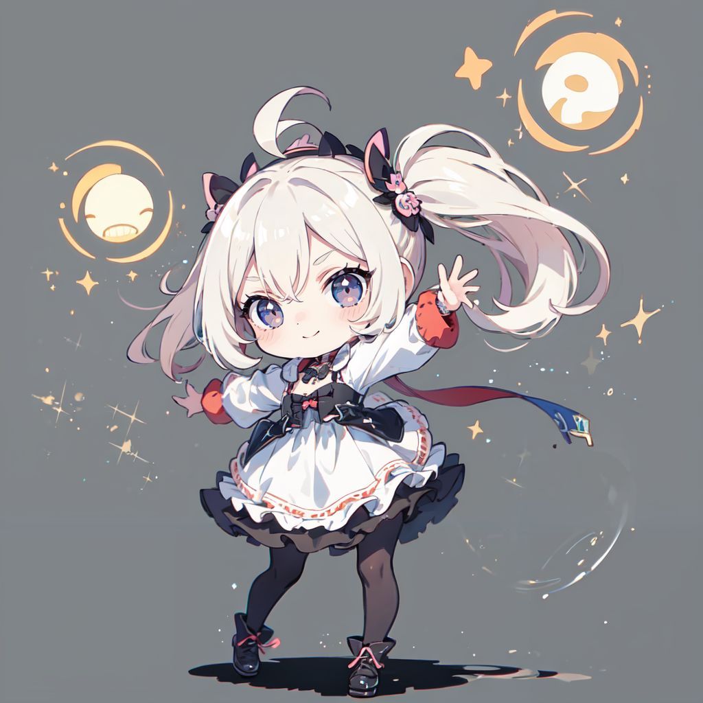 美少女AIイラストアドリブちゃんチビキャラ＆ツインズギャラリー732