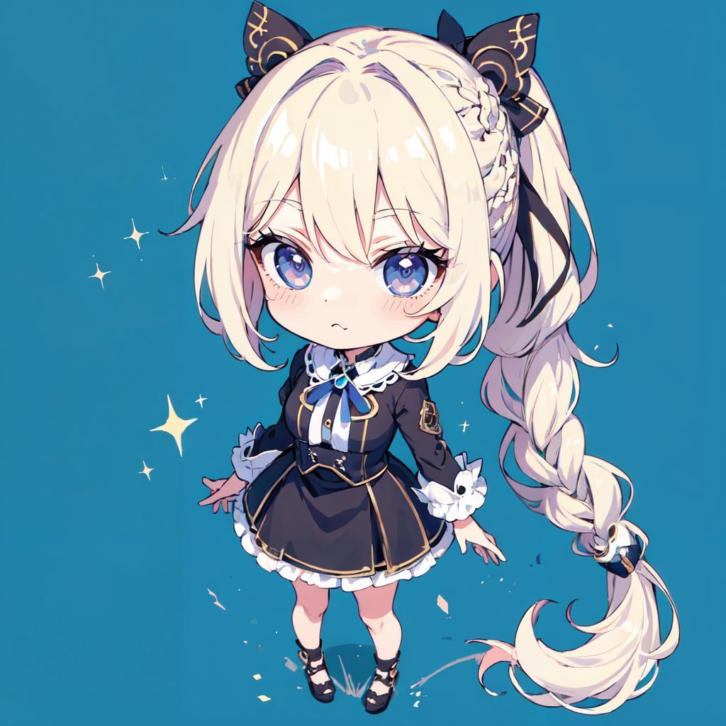 美少女AIイラストアドリブちゃんチビキャラ＆ツインズギャラリー733