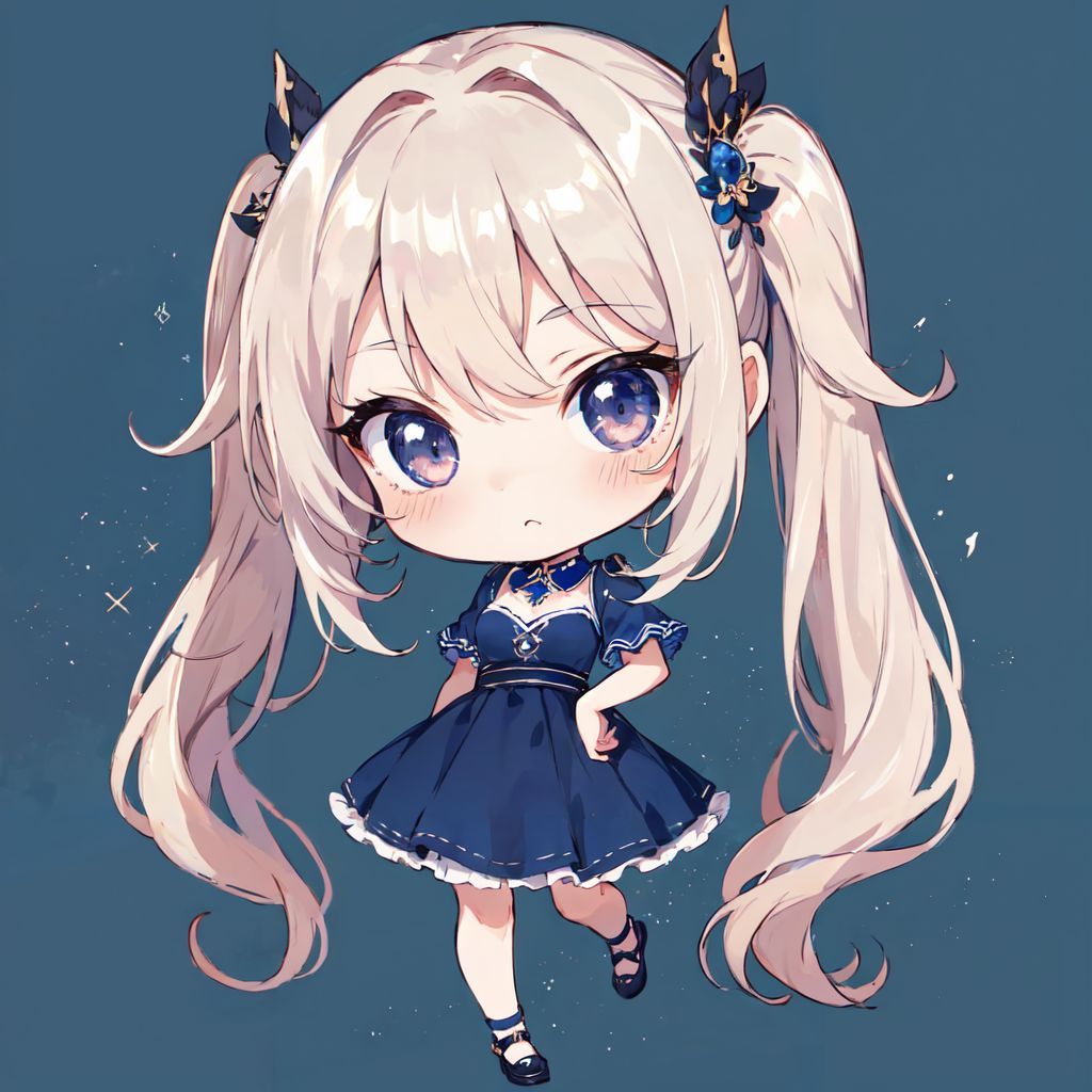 美少女AIイラストアドリブちゃんチビキャラ＆ツインズギャラリー734