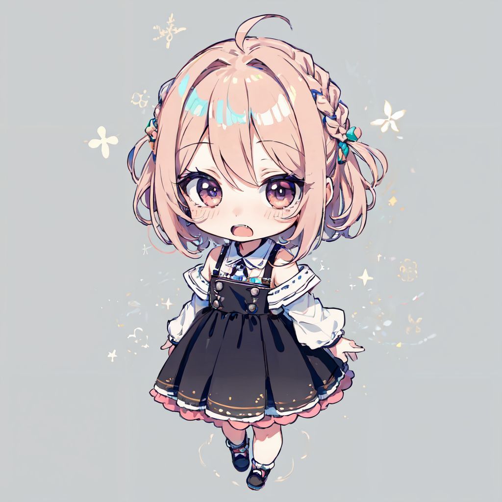 美少女AIイラストアドリブちゃんチビキャラ＆ツインズギャラリー737