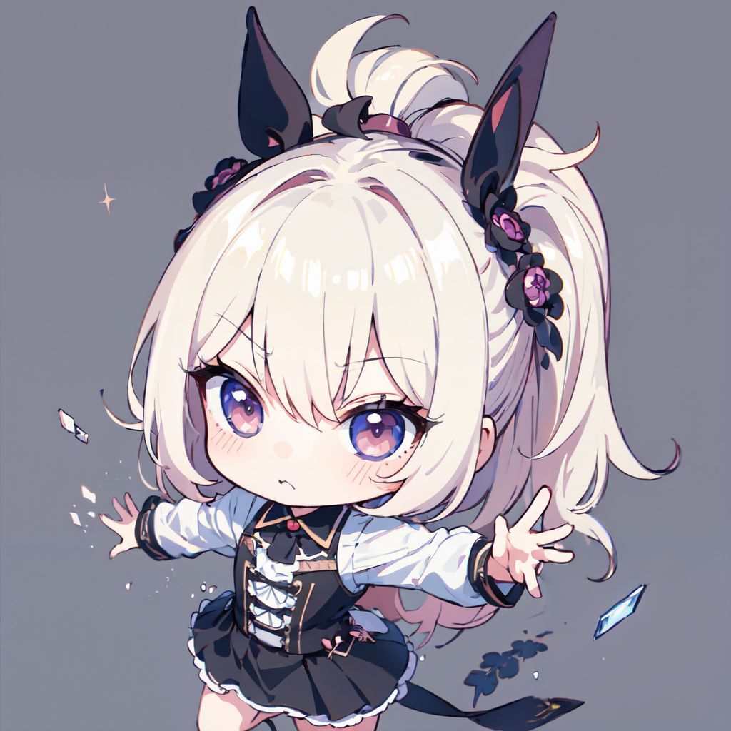 美少女AIイラストアドリブちゃんチビキャラ＆ツインズギャラリー743