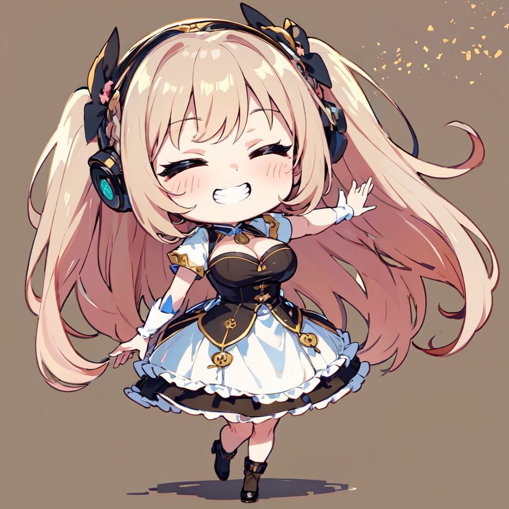 美少女AIイラストアドリブちゃんチビキャラ＆ツインズギャラリー744