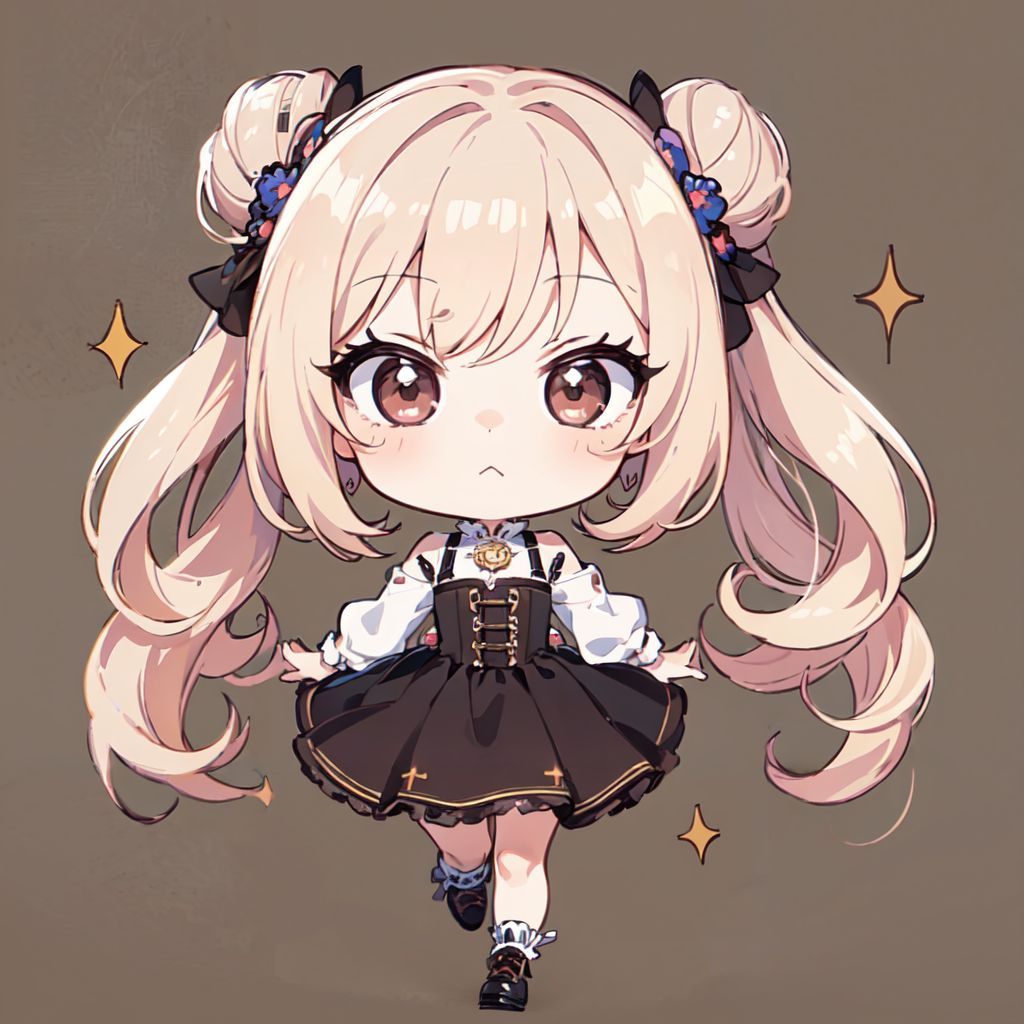 美少女AIイラストアドリブちゃんチビキャラ＆ツインズギャラリー745