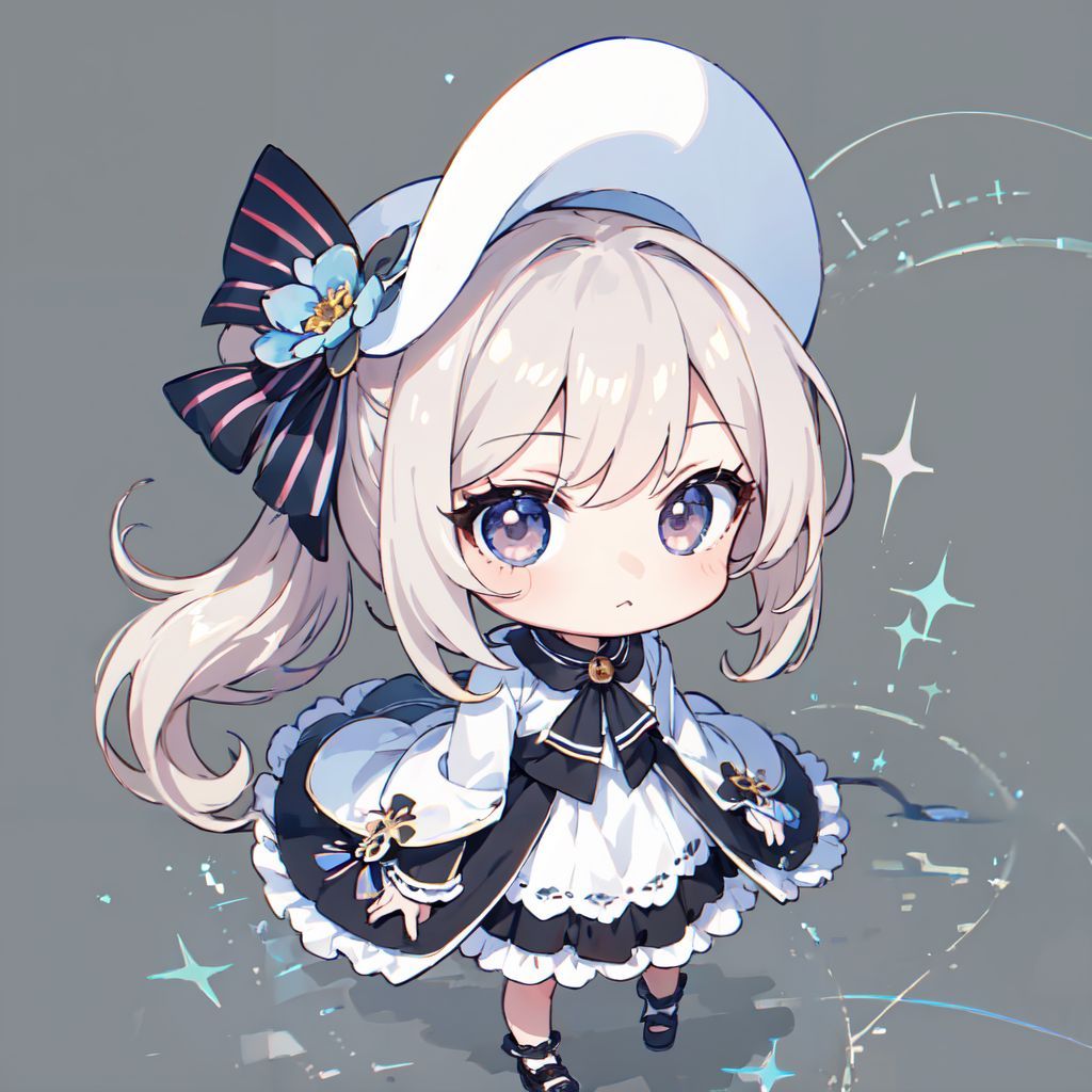 美少女AIイラストアドリブちゃんチビキャラ＆ツインズギャラリー746