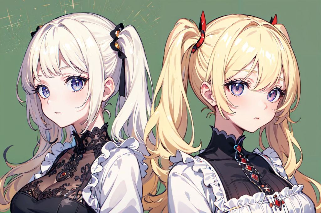 美少女AIイラストアドリブちゃんチビキャラ＆ツインズギャラリー748