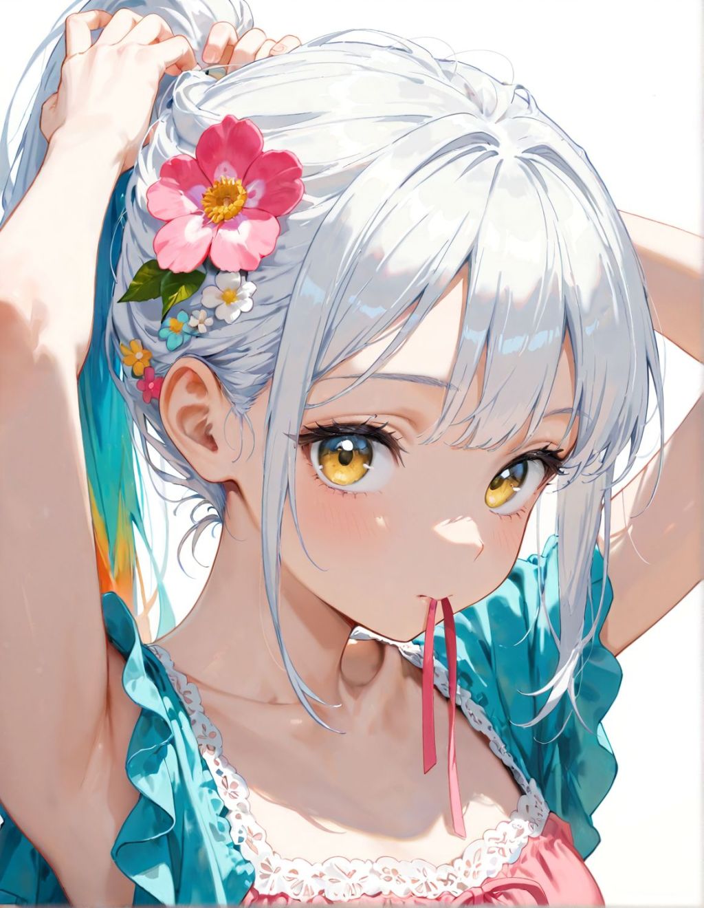 AIイラスト向け髪プロンプト(呪文)辞典|長さ・髪型・髪色など全500+種【日本語訳・解説付き】のイラスト