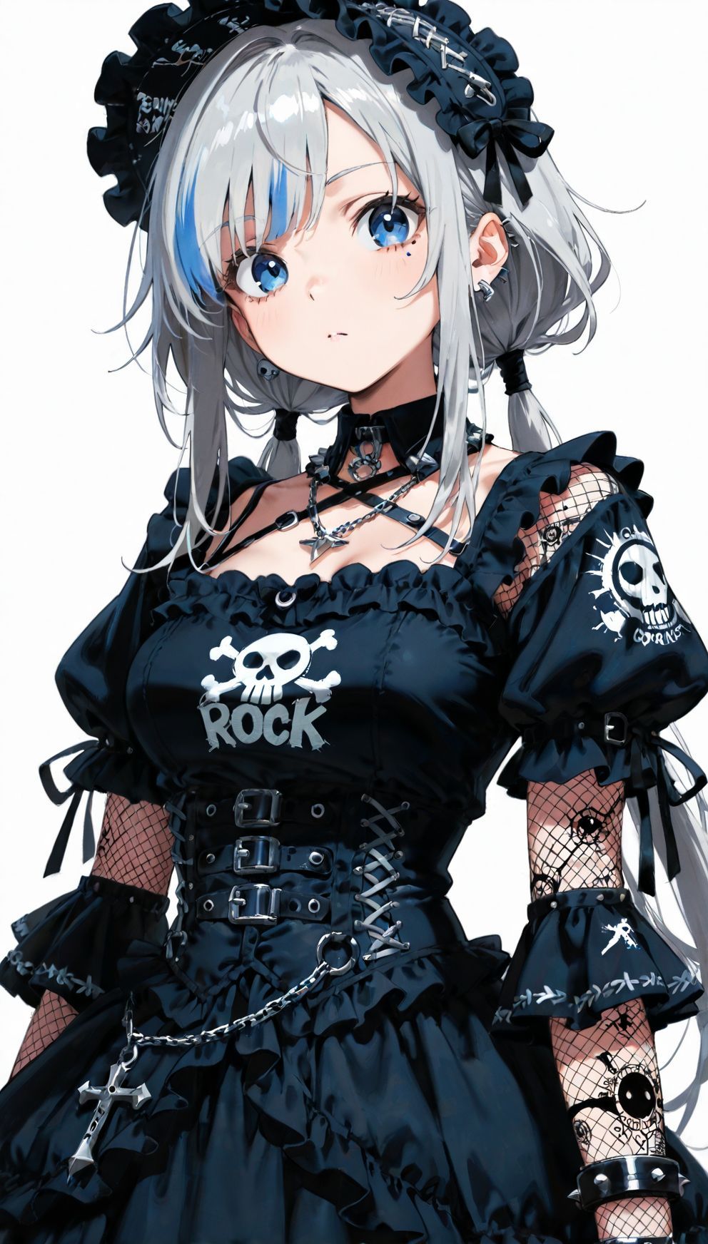 美少女AIイラストAIイラストで理想のゴスロリを生成！プロンプト完全ガイド｜スタイル・衣装・アクセサリーなど全1200+種【日本語訳・解説付き】852