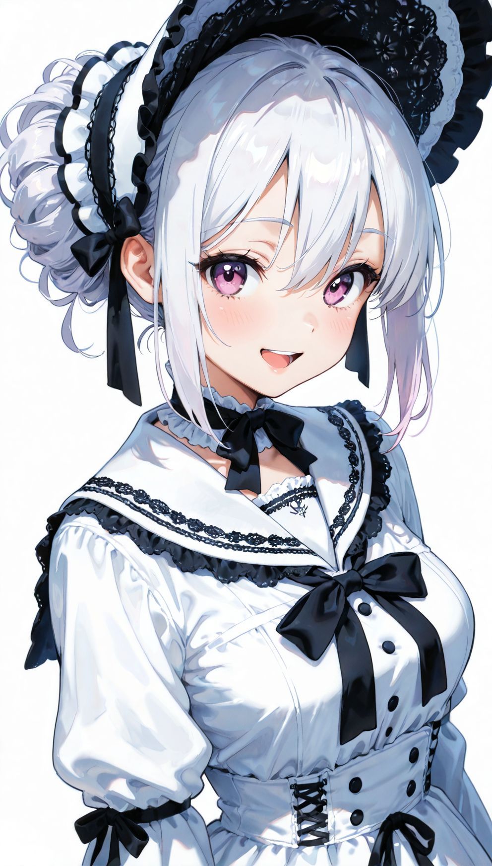 美少女AIイラストAIイラストで理想のゴスロリを生成！プロンプト完全ガイド｜スタイル・衣装・アクセサリーなど全1200+種【日本語訳・解説付き】855