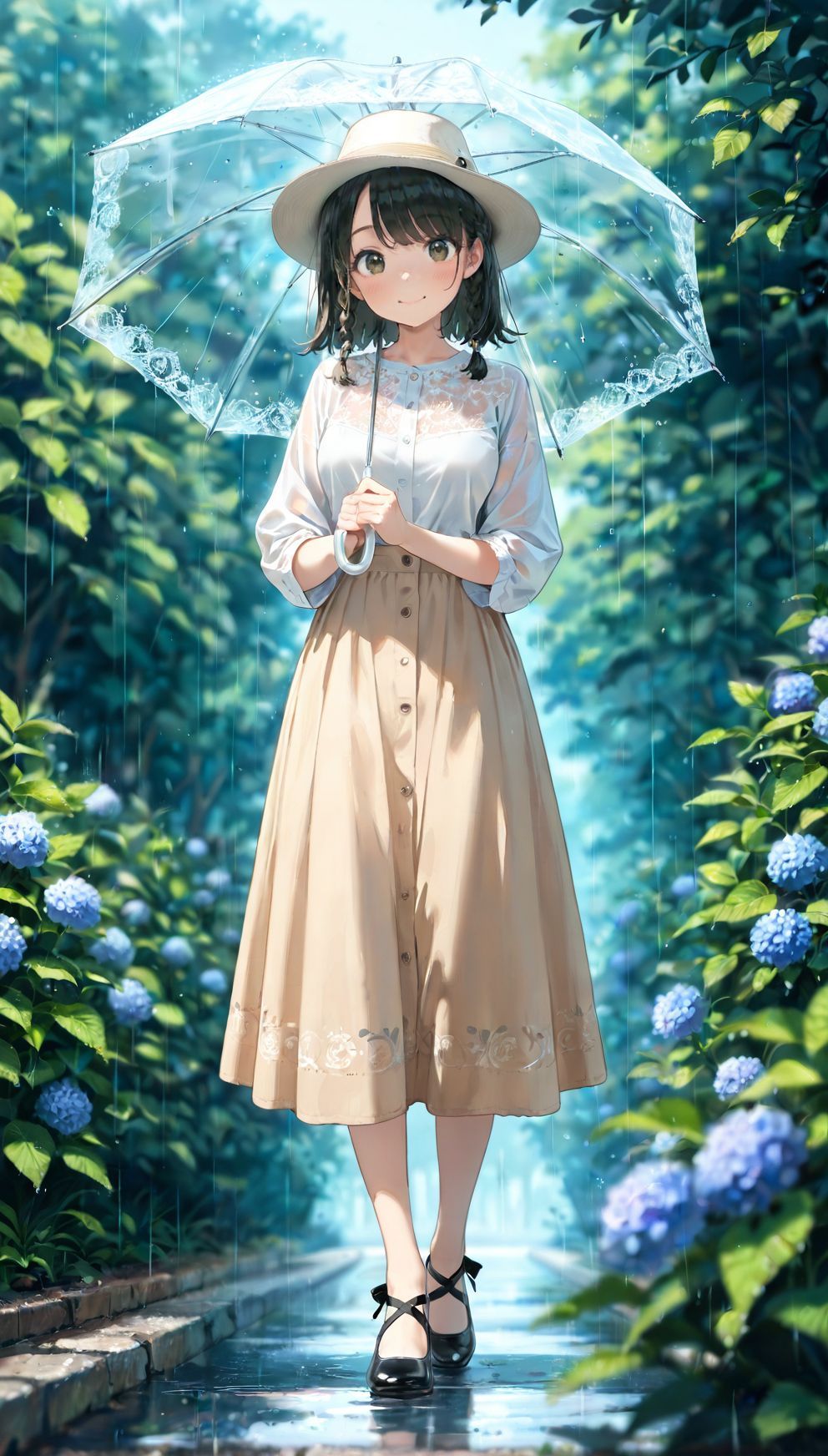 美少女AIイラスト【AIイラスト初心者向け】女性の初夏コーデ衣装プロンプト10選875