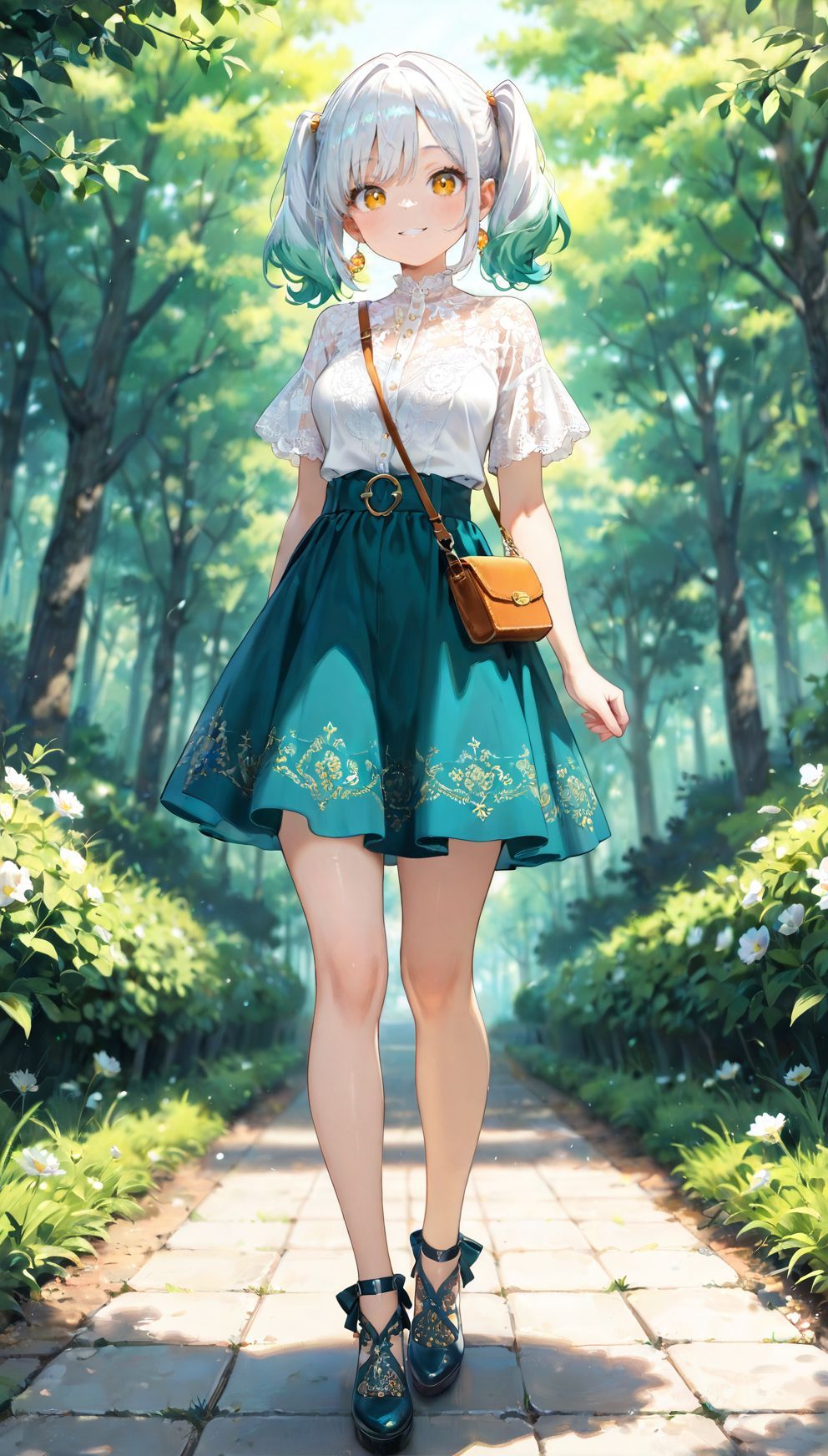 美少女AIイラスト【AIイラスト初心者向け】女性の初夏コーデ衣装プロンプト10選883
