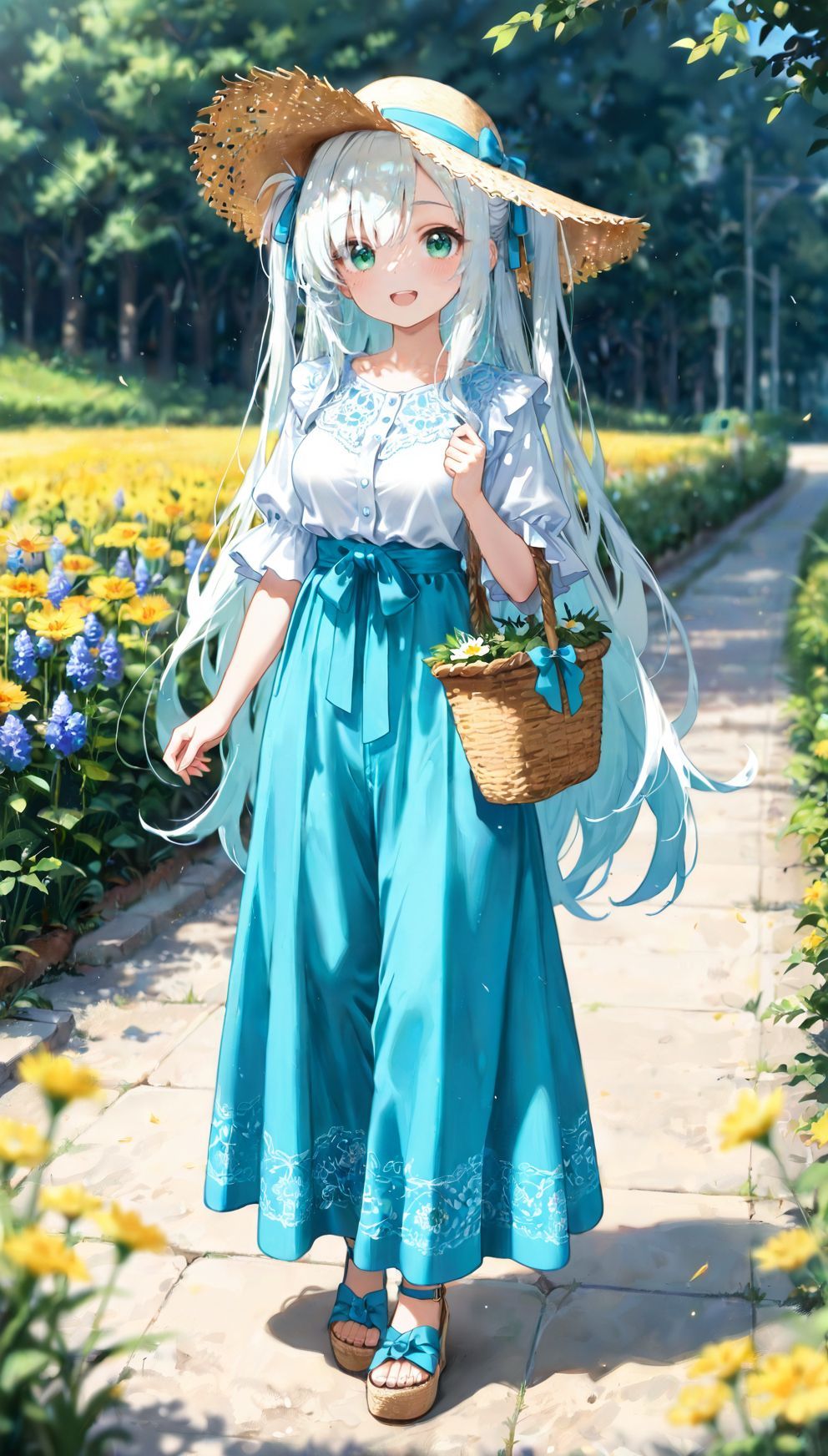 美少女AIイラスト【AIイラスト初心者向け】女性の初夏コーデ衣装プロンプト10選891