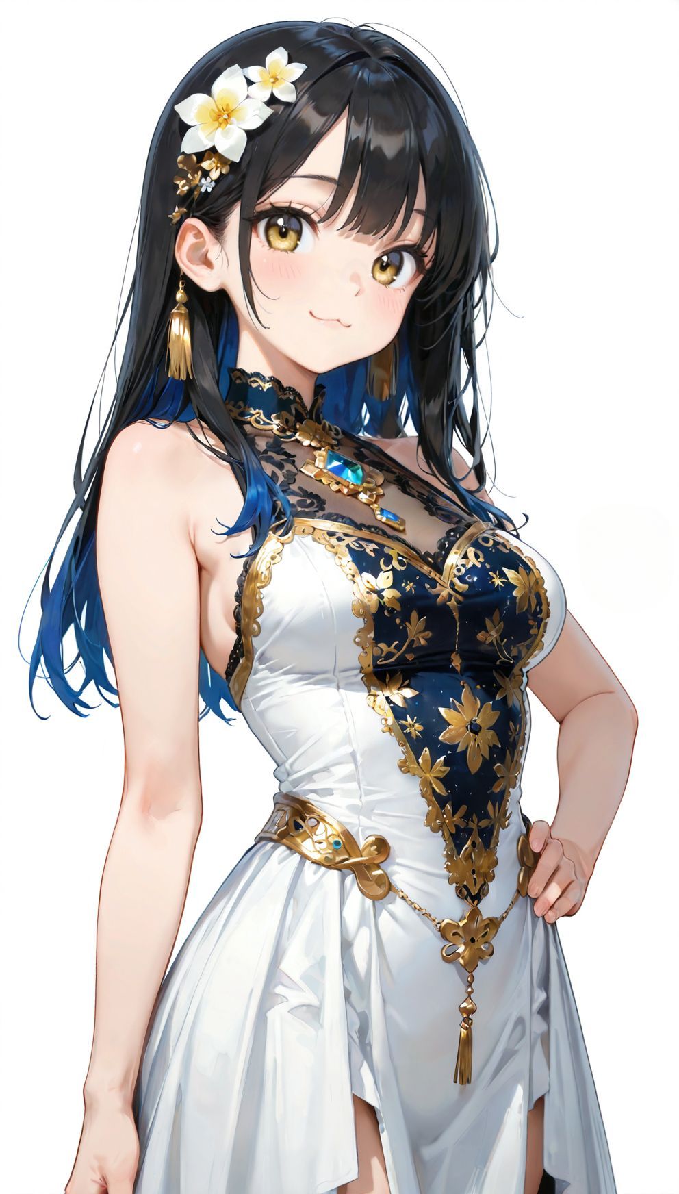AIイラストの服はこれで完璧！ドレス・ワンピース・セットアップのプロンプト(呪文)図鑑のイラスト
